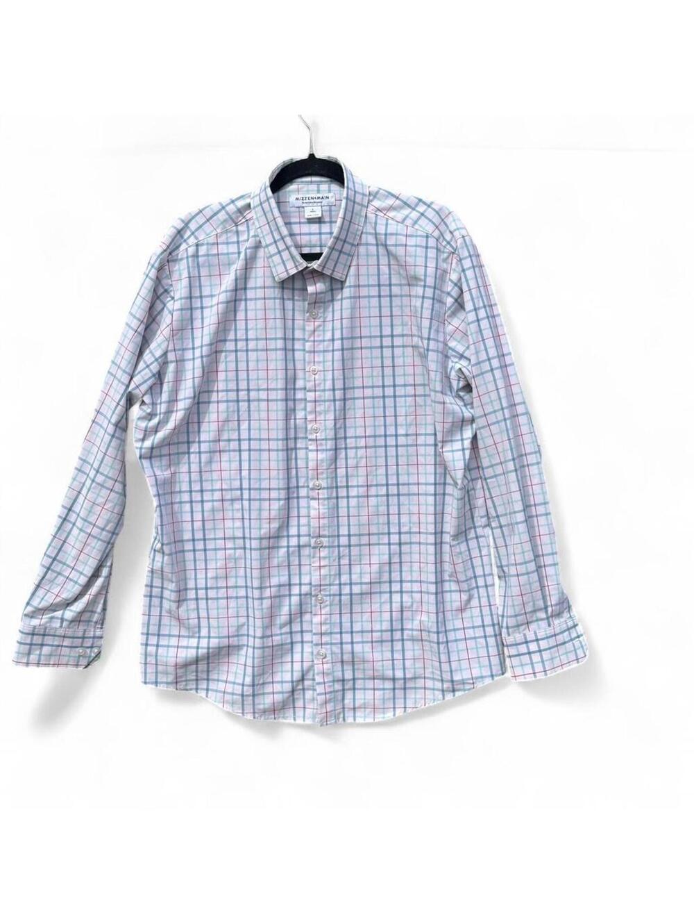 Mizzen + Main Men's Leeward Button-Down Shirt Size Large